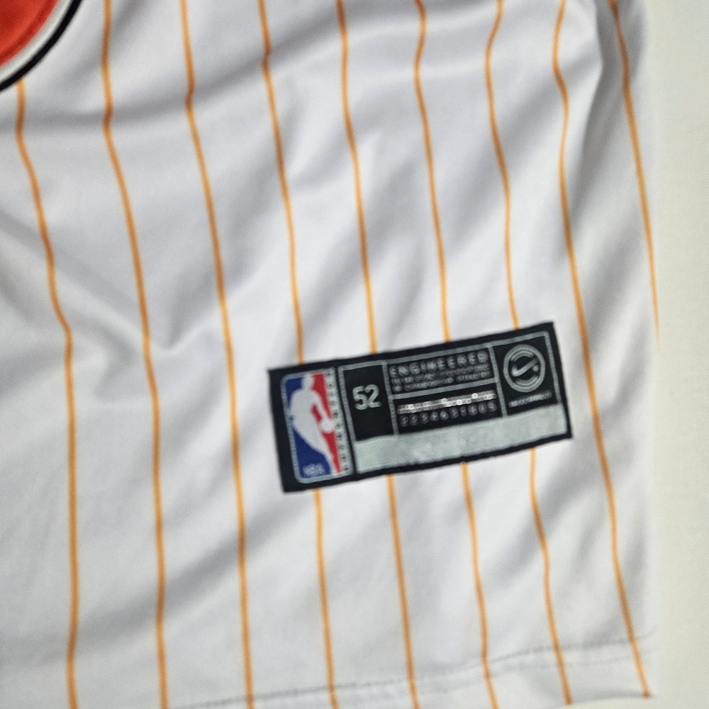 Nike Orlando Magic Cole Anthony 50 City Edition Jersey White Orange Mens 52 XL - Picture 5 of 7